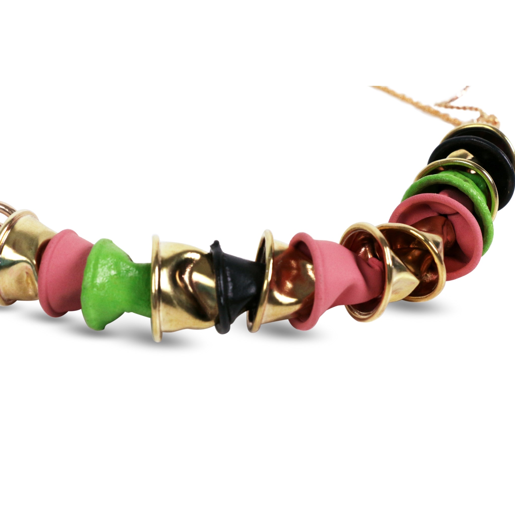Trophy Necklace in 18ct Gold-Plated Brass